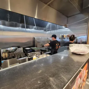 interior, sushi and sashimi