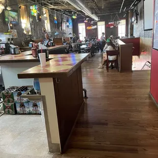 Walked upstairs to check out the 2nd floor - same awesome vibe.