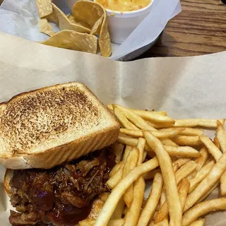 Chopped Brisket Sandwich