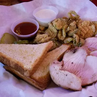 Single Meat Bbq Plate