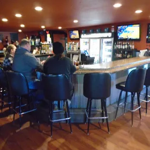 The bar - straight ahead when you walk in the front door.