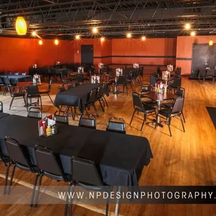 Plenty of space to party!