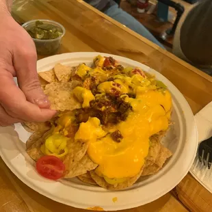 Cheese very cold but still okay!