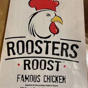 a sign for a restaurant