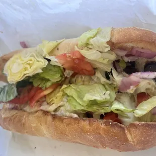 Vegetarian Hoagie minus pineapple