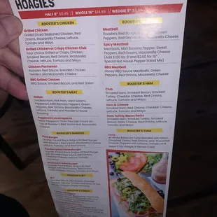 burritos and wraps, menu