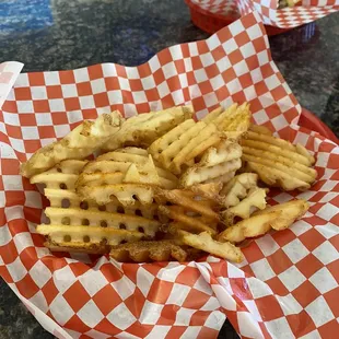 Hot and perfectly seasoned