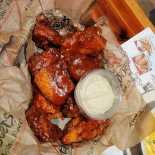 Boneless wings