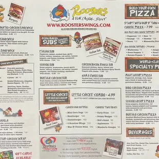 menu, sushi and sashimi