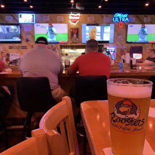 Bar area