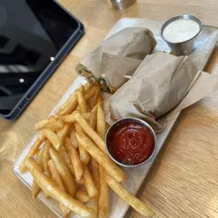 Grilled Portabello Wrap