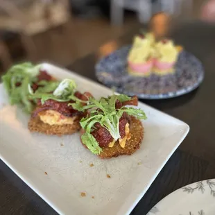 Fried green tomatoes