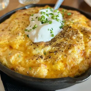 Corn soufflé