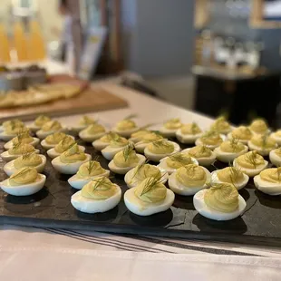 deviled eggs