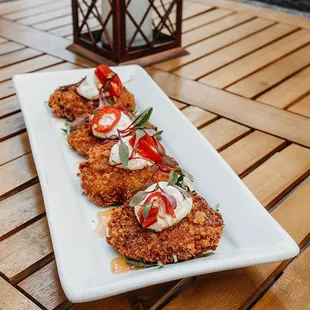 Root and Branch Fried Green Tomatoes