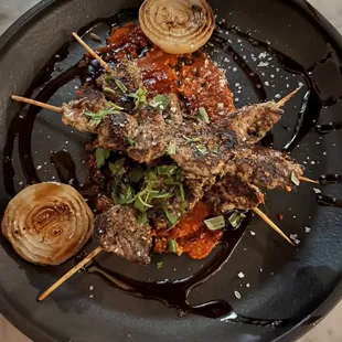 Lamb Brochettes