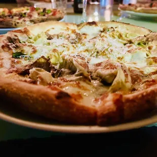 Smoked Artichoke Pizza