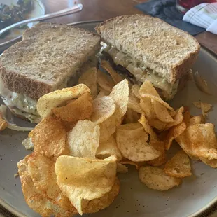 Marinated Eggplant Sandwich