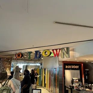 view of host(ess) station