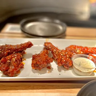 Chile duck wings