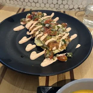 Columbian grilled cheese