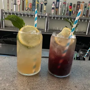 White Sangria Champagne Cocktail