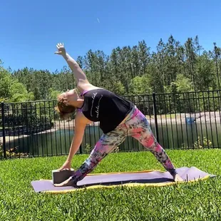 Caia McInerny Owner of Hot Spot Power Yoga St. Johns