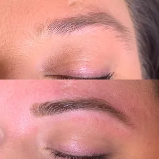 Brow Tint &amp; Wax