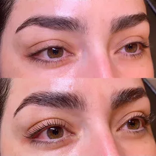 Brow lamination &amp; Lash Lift