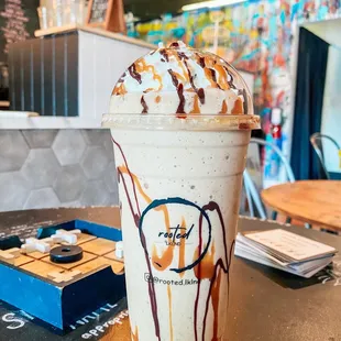 Twix frappe