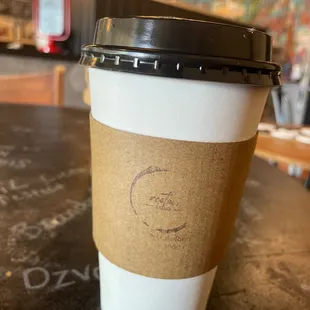 Hot coffee! Perfect for chilling mornings!