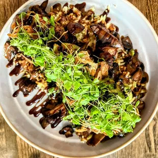 Mushroom bowl-- very enjoyable!