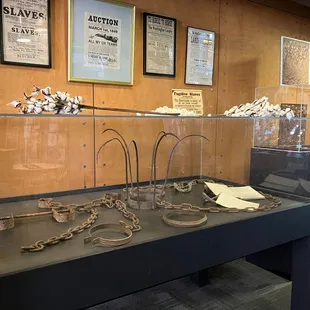 Welcome to America exhibit.