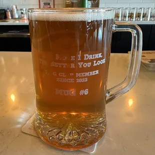 "THE MORE I DRINK, THE BETTER YOU LOOK"