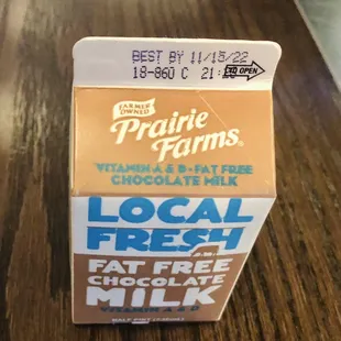 Kids' chocolate milk