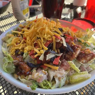 BBQ chicken salad