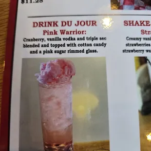 Drink of the month for October 2024.