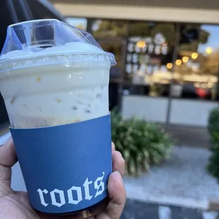 Cold Brew with Hazelnut Cream