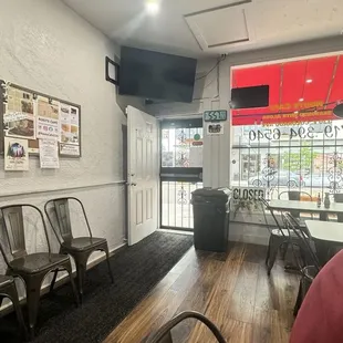 Inside