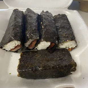 2 katsu + 2 spam musubi