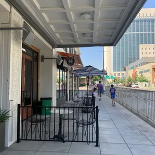 Exterior of the building