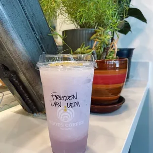Frozen Lavender Lemonade