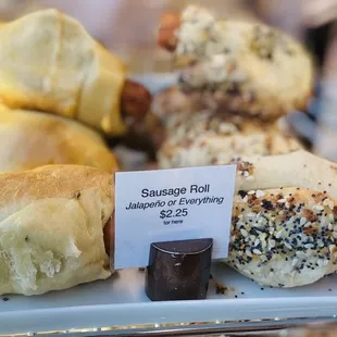 sausage rolls and other pastries