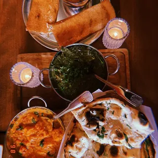 Roasted Cheeese Dosa (GF)