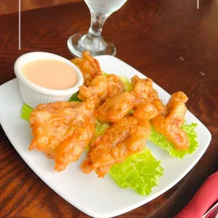 Fried Oyster Mushrooms
