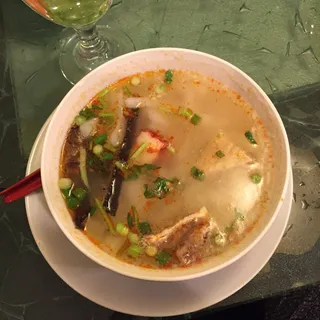 Fresh Udon Noodles Soup