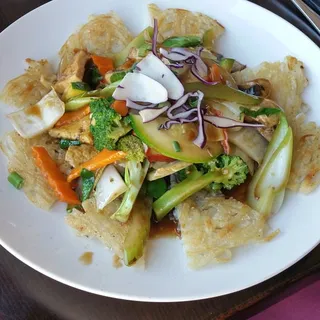Pan-Fried Rice Noodles