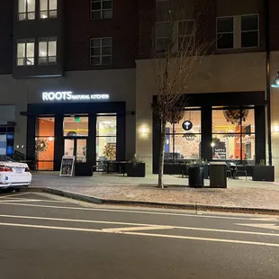 Front of Roots Store near UNC