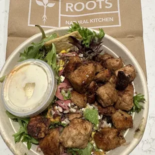 chicken wings and fried chicken, food