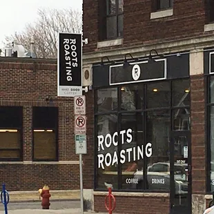 Around the corner from Snelling.